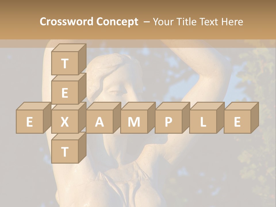 Art Antique Woman PowerPoint Template