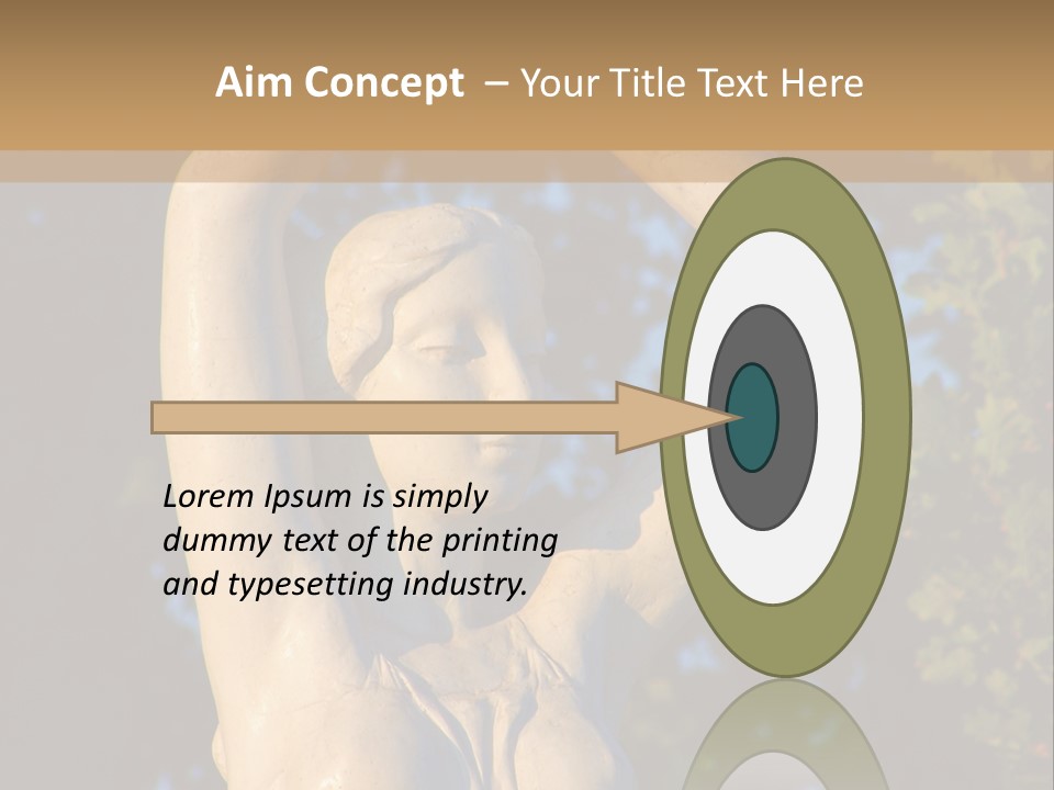 Art Antique Woman PowerPoint Template