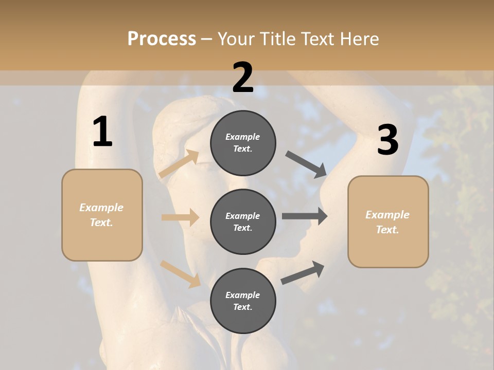 Art Antique Woman PowerPoint Template