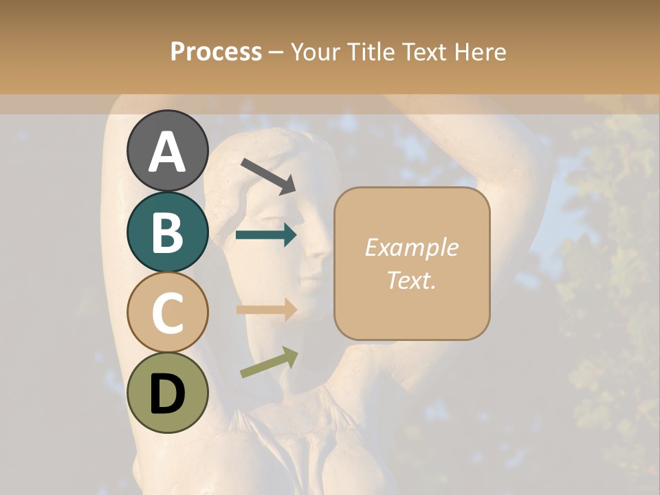 Art Antique Woman PowerPoint Template