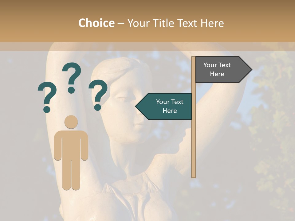 Art Antique Woman PowerPoint Template