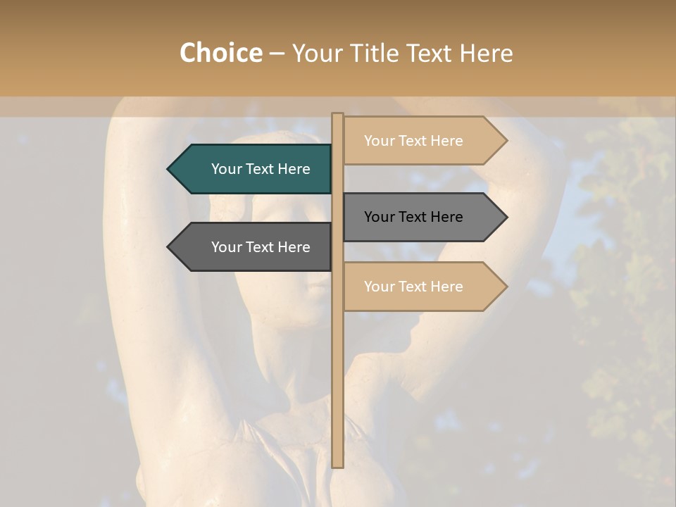 Art Antique Woman PowerPoint Template