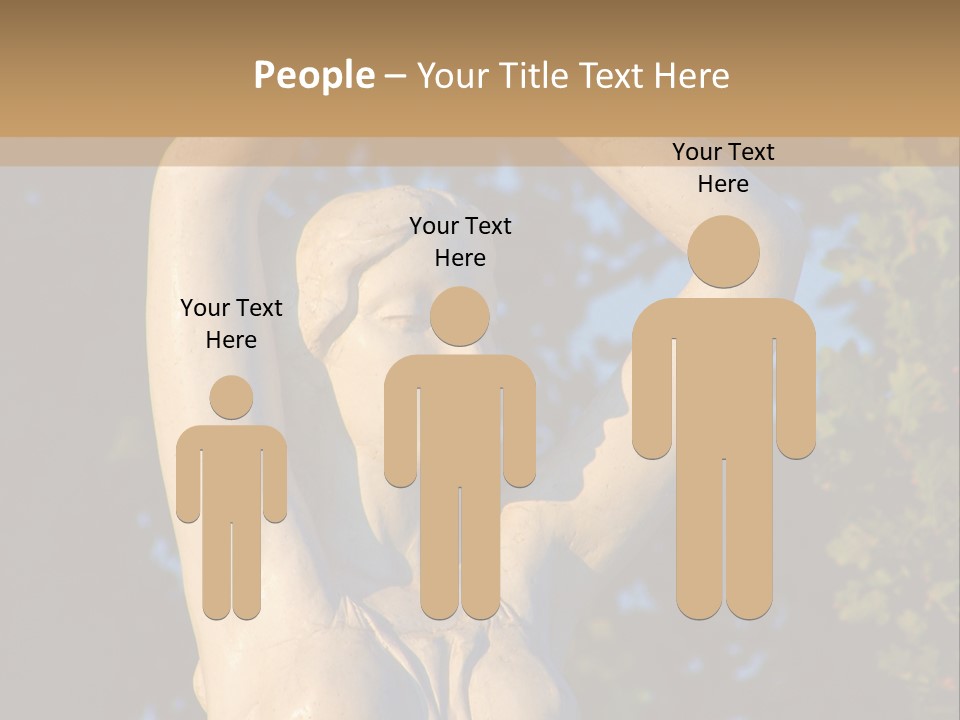 Art Antique Woman PowerPoint Template