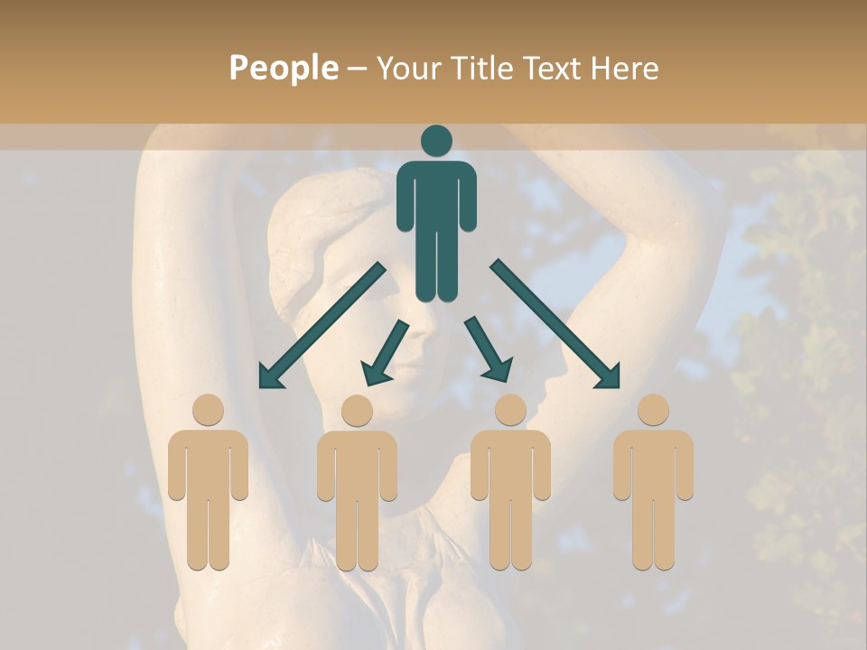 Art Antique Woman PowerPoint Template