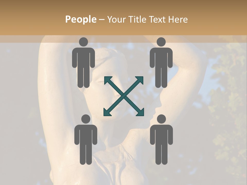 Art Antique Woman PowerPoint Template