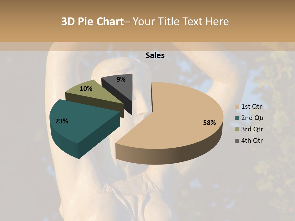 Art Antique Woman PowerPoint Template