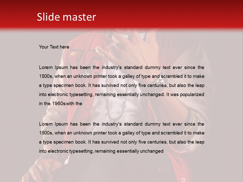 Trendy Expressive Style PowerPoint Template