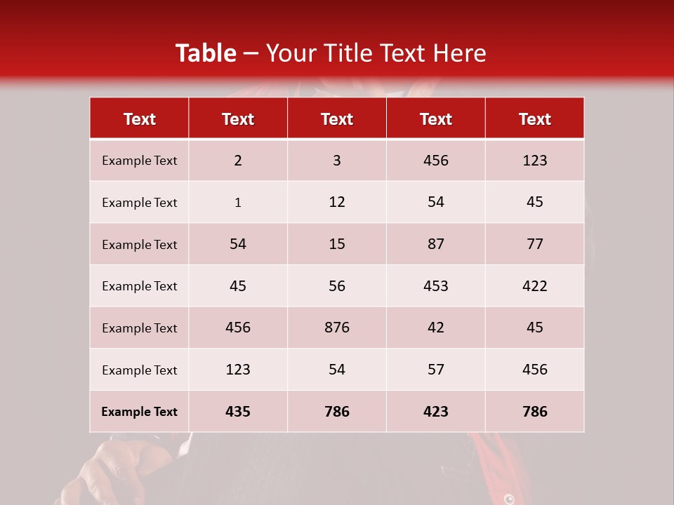 Trendy Expressive Style PowerPoint Template