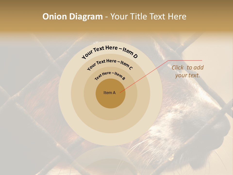 Fence Outdoor Canine PowerPoint Template