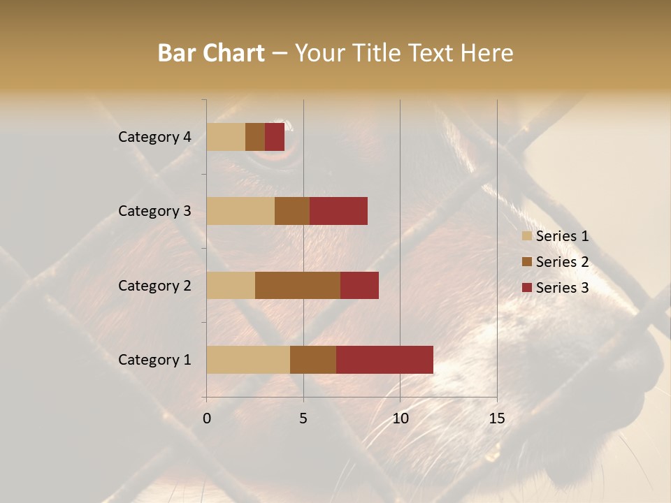 Fence Outdoor Canine PowerPoint Template