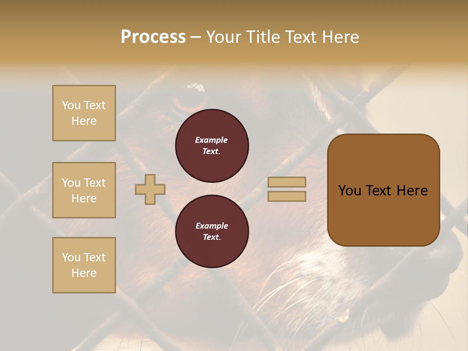 Fence Outdoor Canine PowerPoint Template