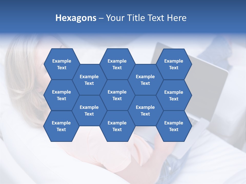 Notebook Web Female PowerPoint Template