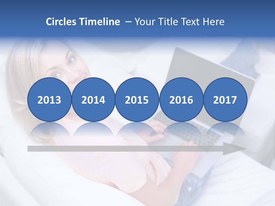 Notebook Web Female PowerPoint Template