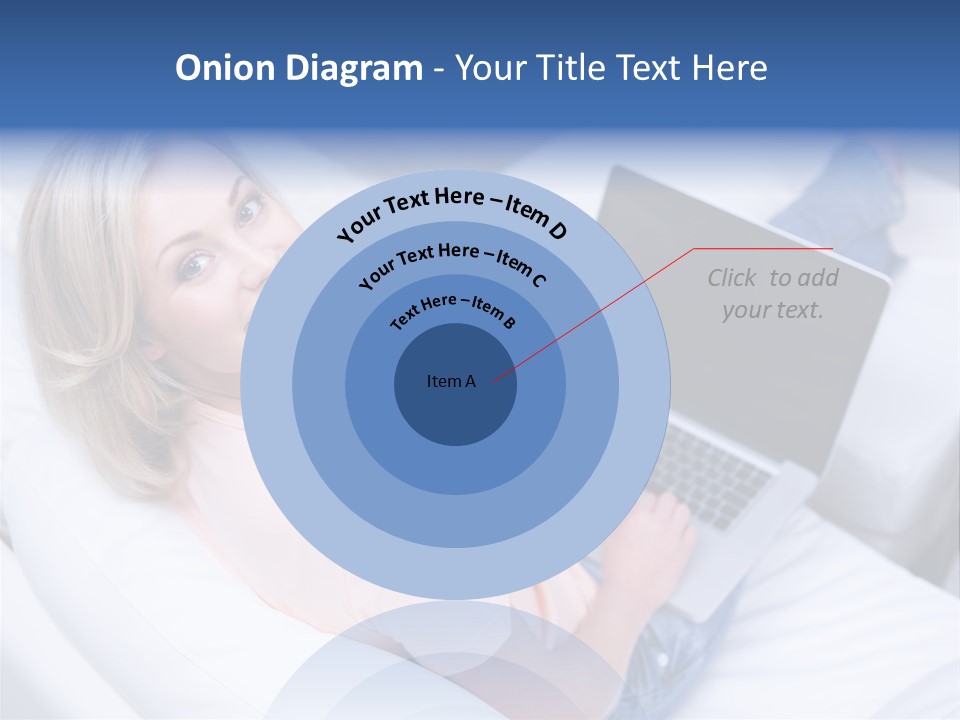 Notebook Web Female PowerPoint Template