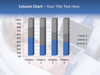 Notebook Web Female PowerPoint Template