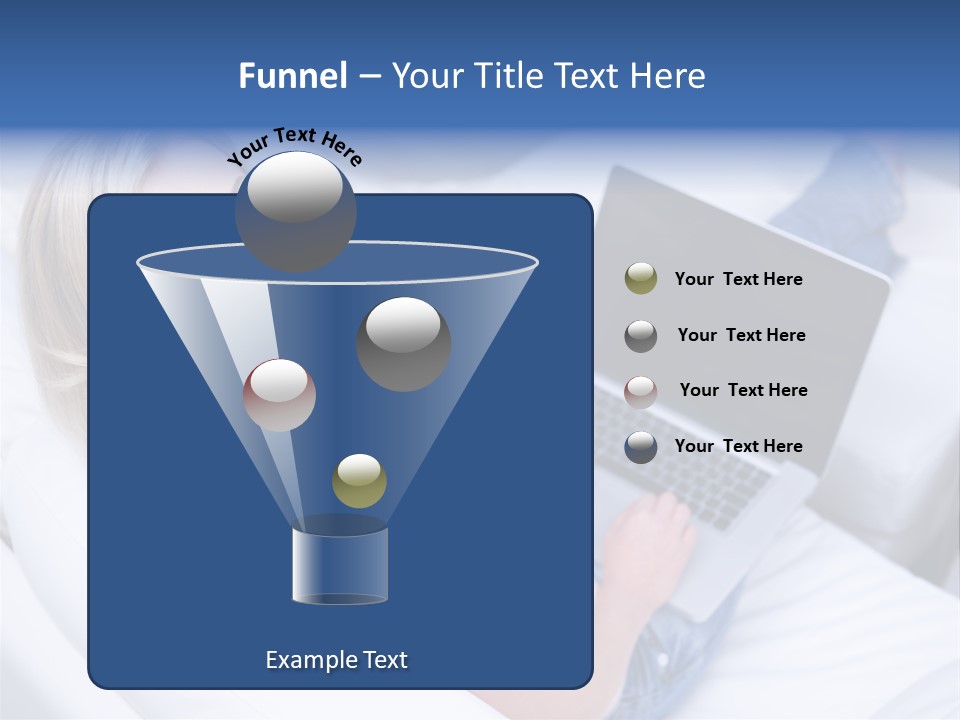 Notebook Web Female PowerPoint Template
