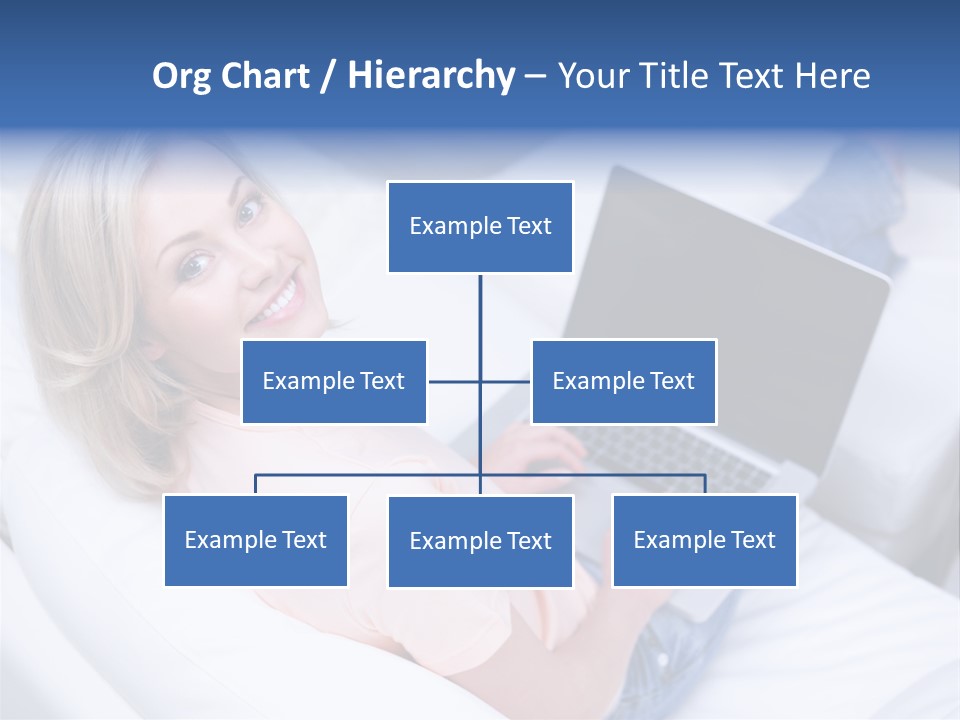 Notebook Web Female PowerPoint Template