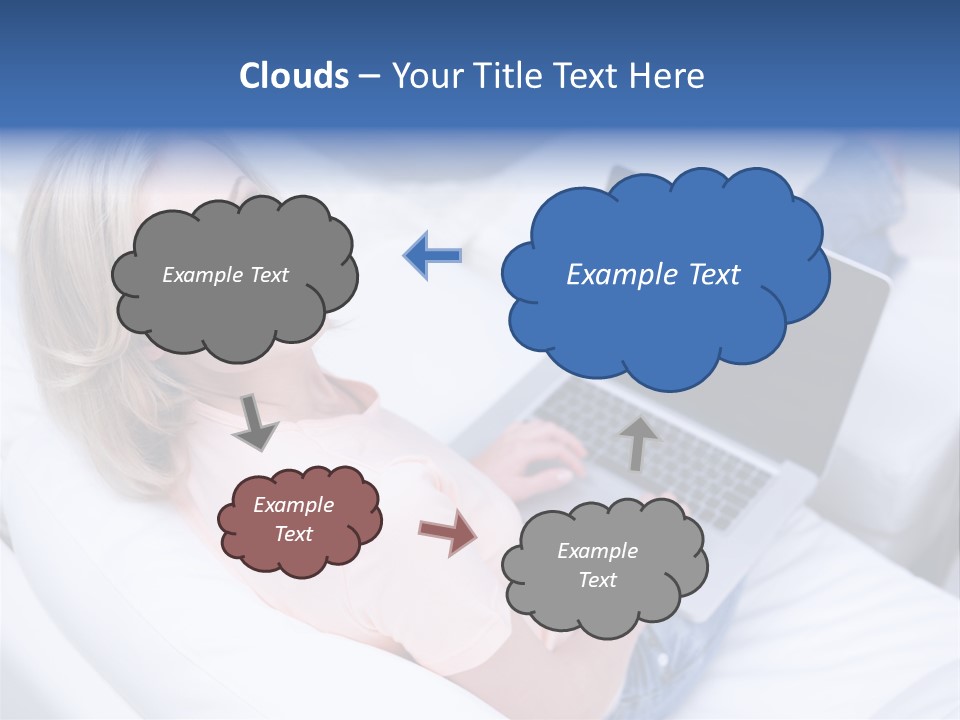 Notebook Web Female PowerPoint Template