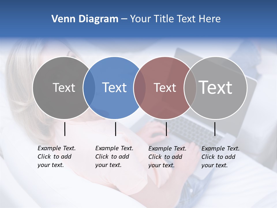 Notebook Web Female PowerPoint Template