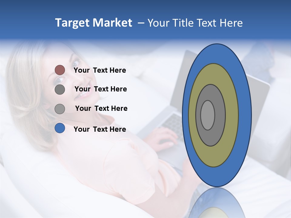 Notebook Web Female PowerPoint Template