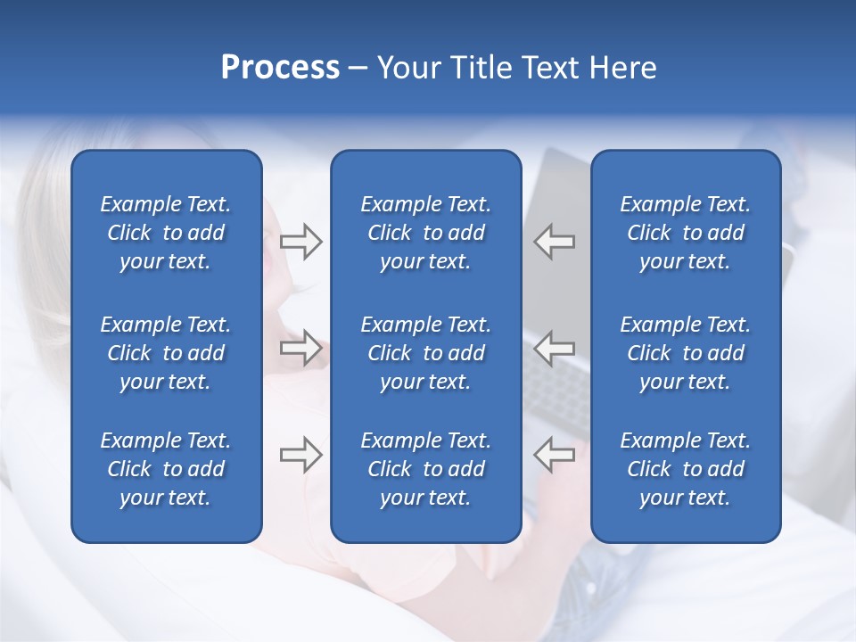 Notebook Web Female PowerPoint Template