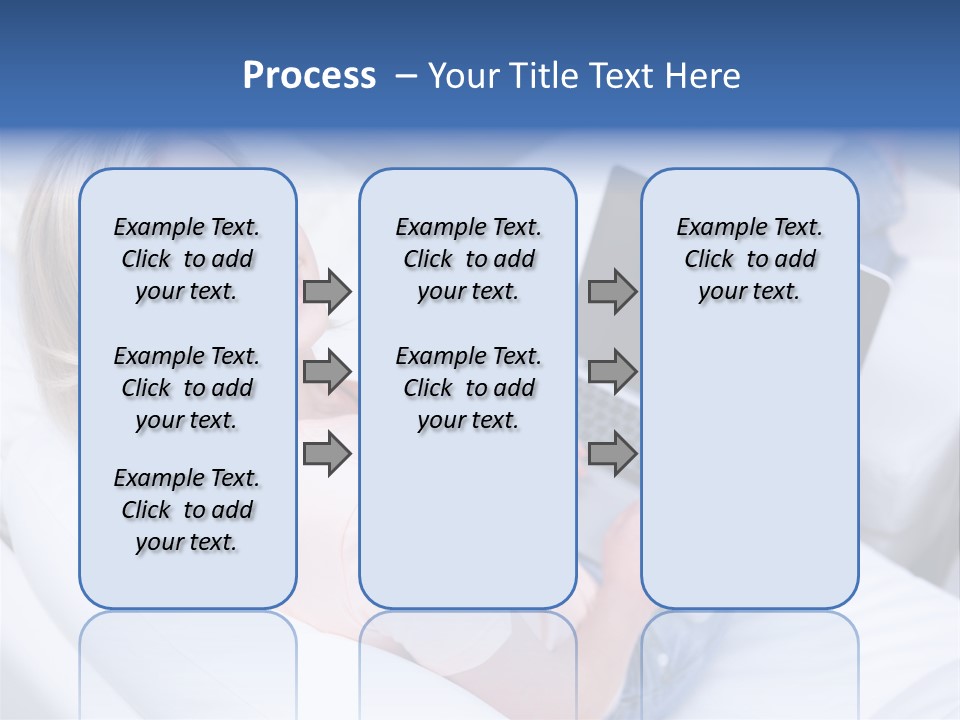 Notebook Web Female PowerPoint Template