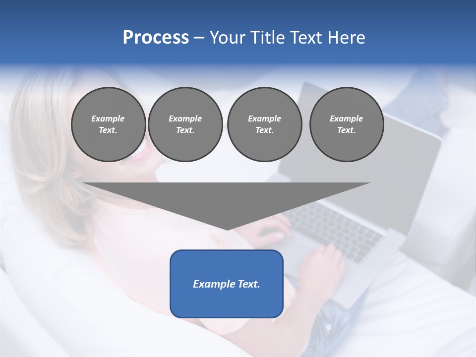 Notebook Web Female PowerPoint Template