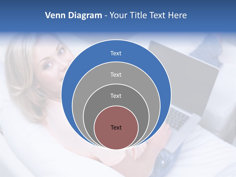 Notebook Web Female PowerPoint Template