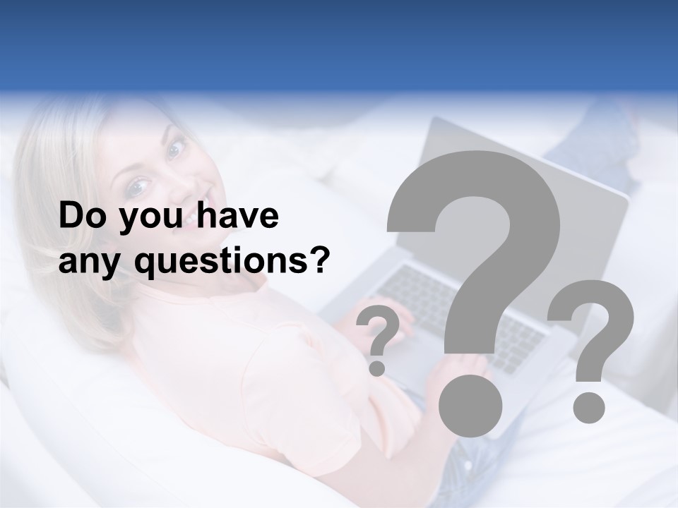 Notebook Web Female PowerPoint Template