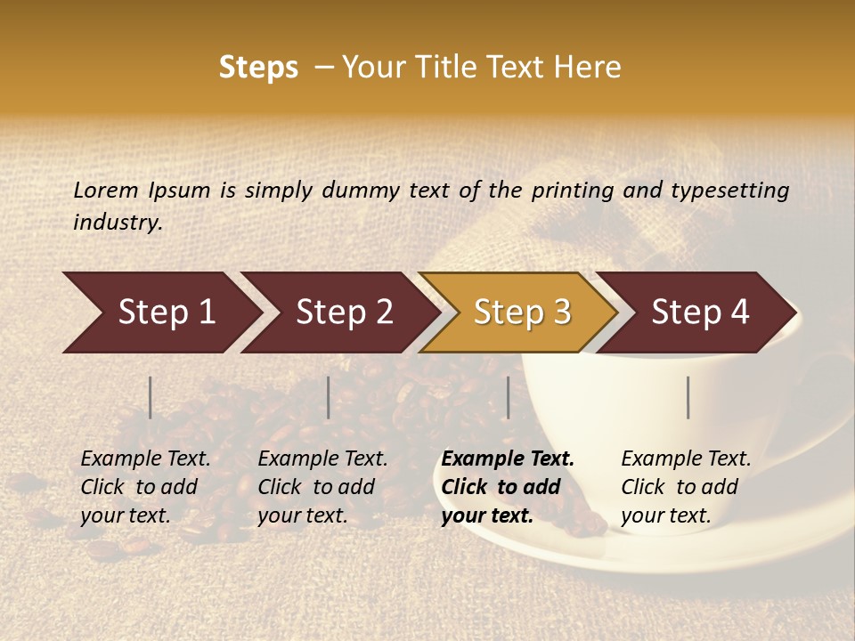 Java Stimulant Pause PowerPoint Template