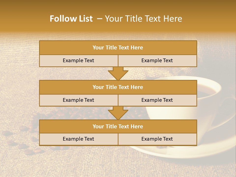 Java Stimulant Pause PowerPoint Template