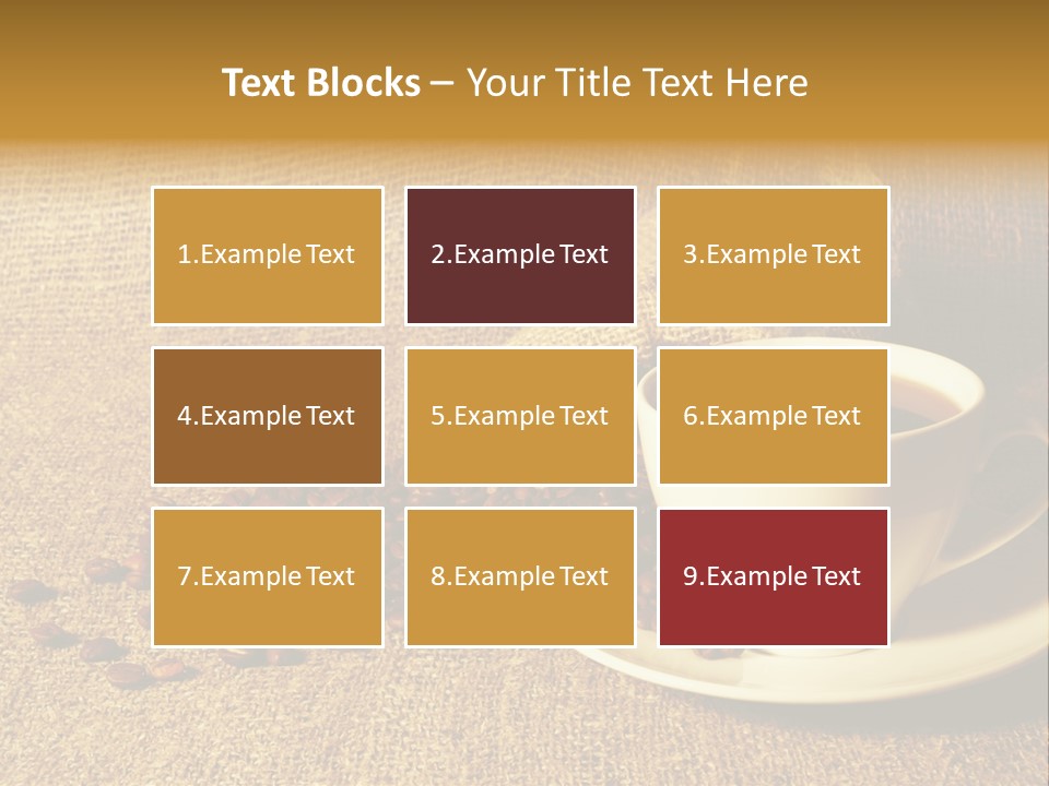Java Stimulant Pause PowerPoint Template