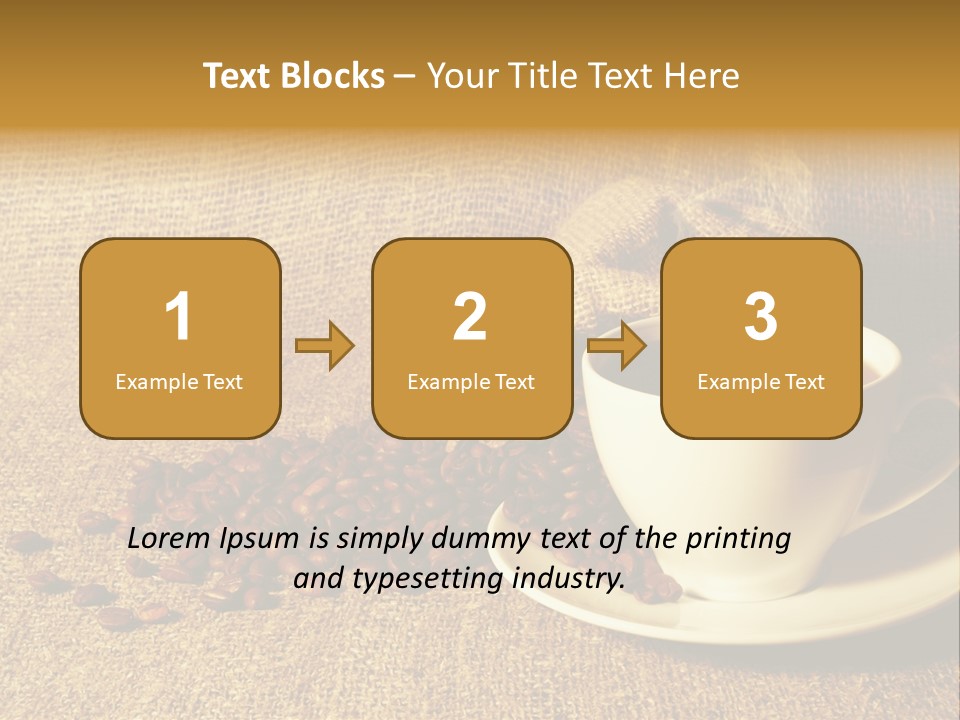 Java Stimulant Pause PowerPoint Template