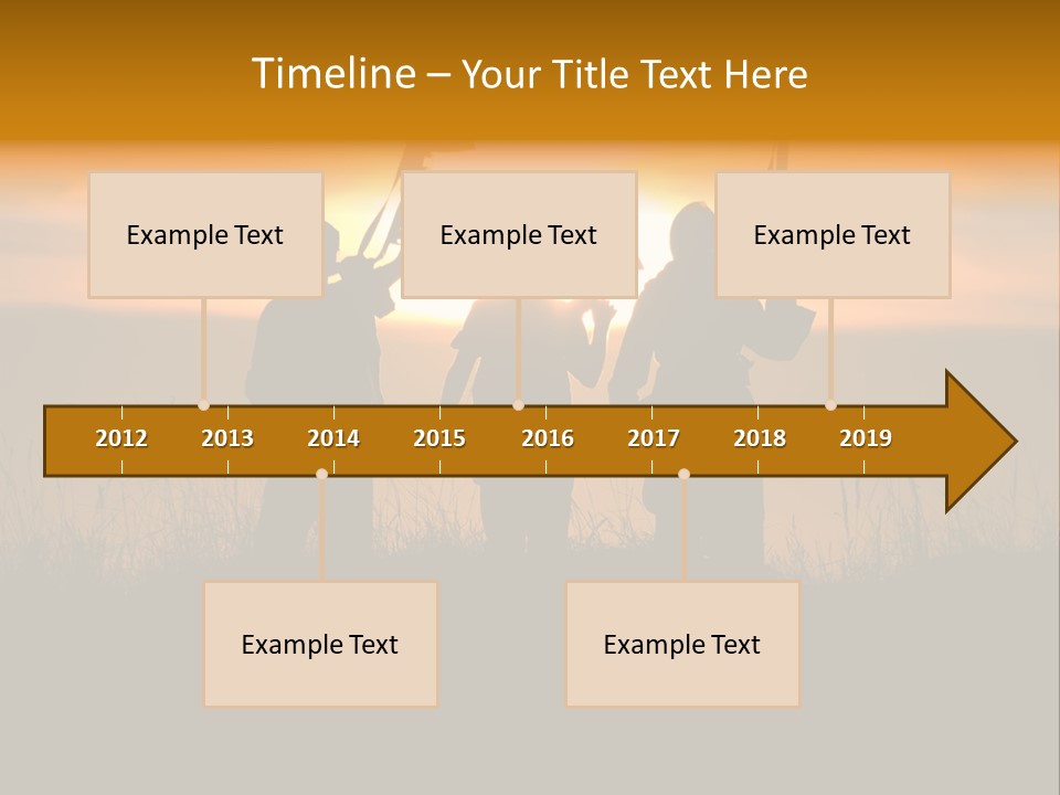 Terrorism Firearm Fighter PowerPoint Template