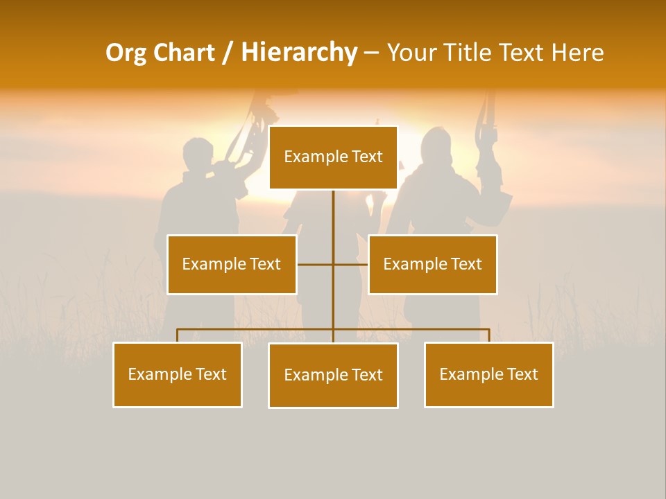 Terrorism Firearm Fighter PowerPoint Template