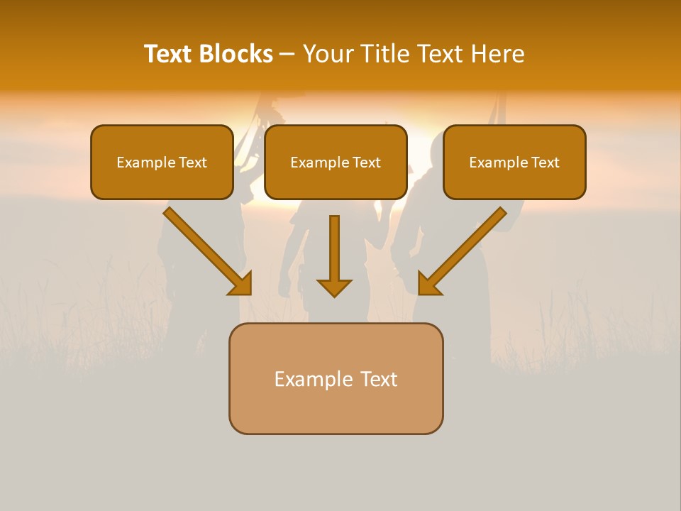 Terrorism Firearm Fighter PowerPoint Template