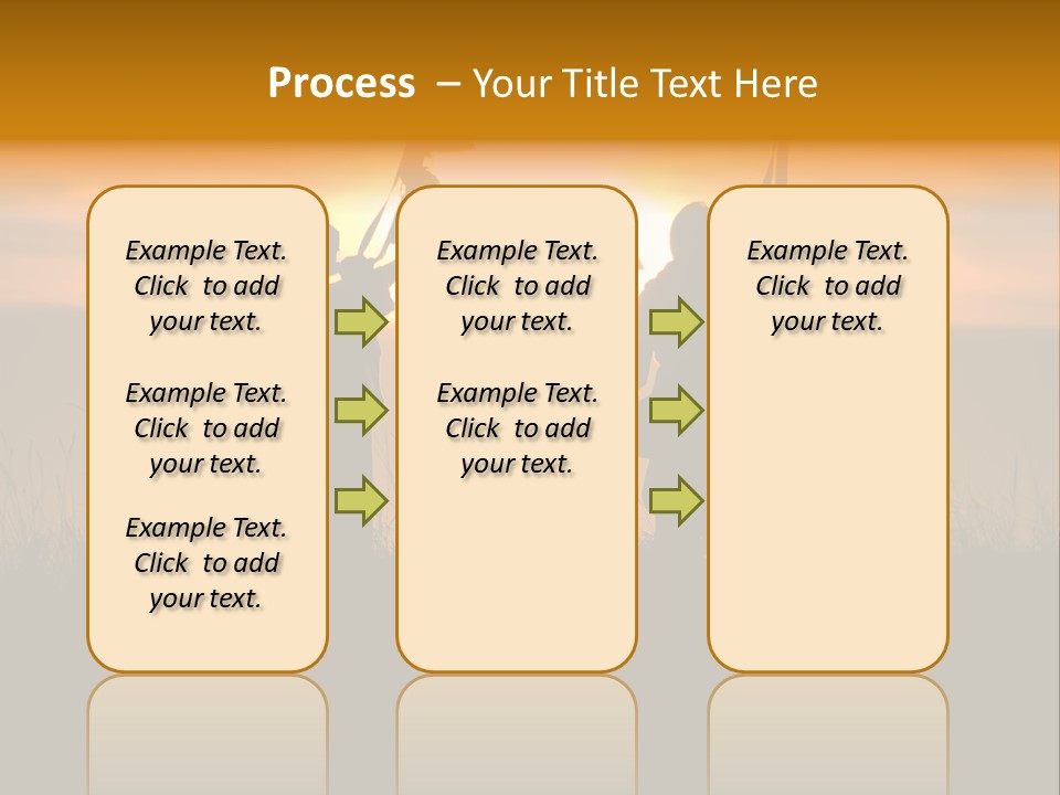 Terrorism Firearm Fighter PowerPoint Template