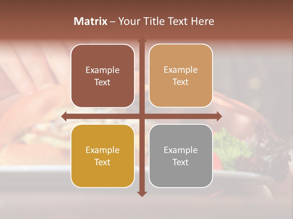 Healthy Diet Cute PowerPoint Template