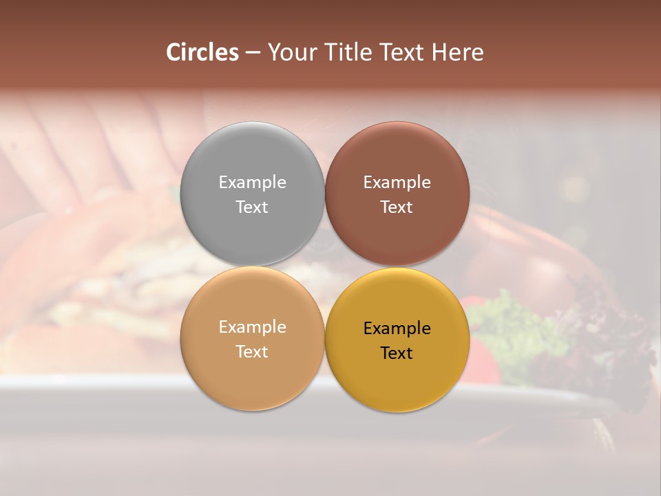 Healthy Diet Cute PowerPoint Template