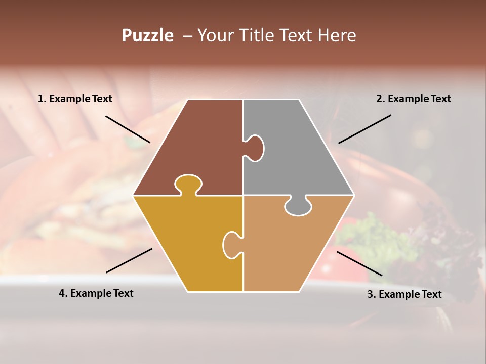 Healthy Diet Cute PowerPoint Template