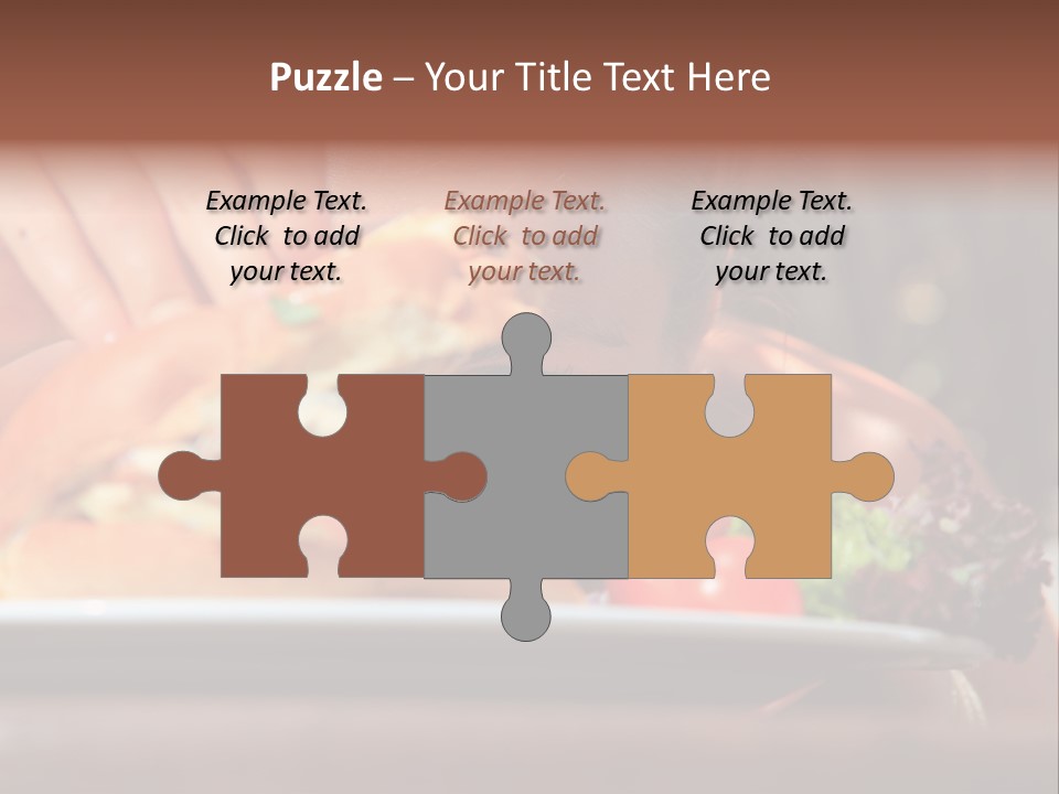 Healthy Diet Cute PowerPoint Template