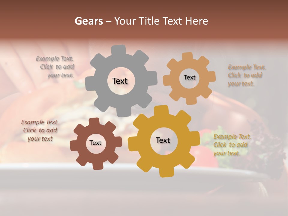 Healthy Diet Cute PowerPoint Template