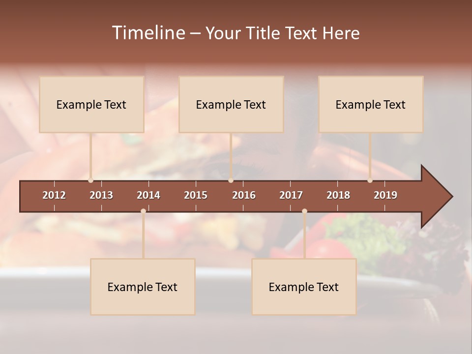 Healthy Diet Cute PowerPoint Template
