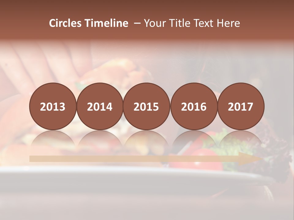 Healthy Diet Cute PowerPoint Template