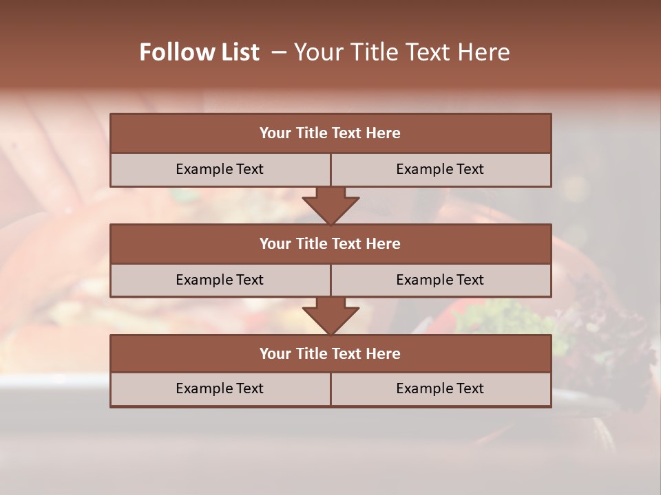 Healthy Diet Cute PowerPoint Template