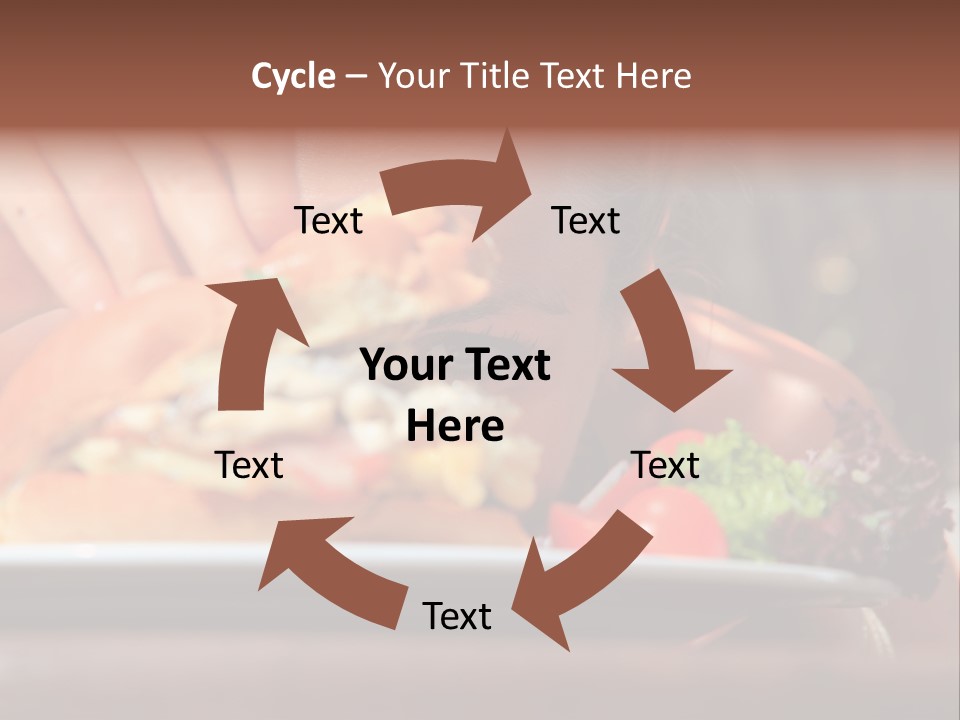 Healthy Diet Cute PowerPoint Template