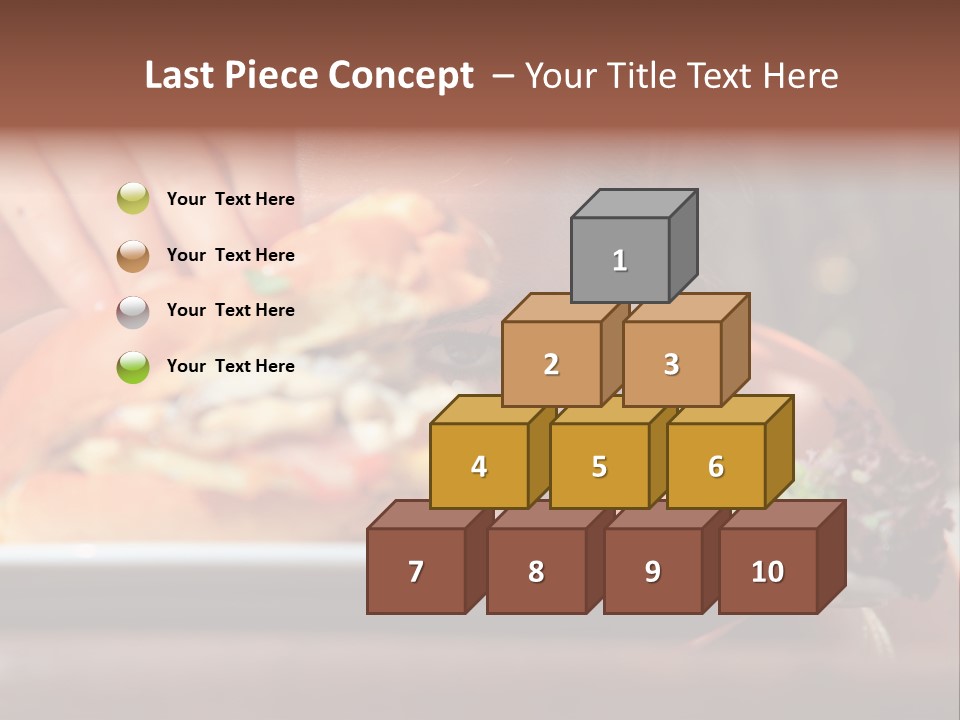 Healthy Diet Cute PowerPoint Template