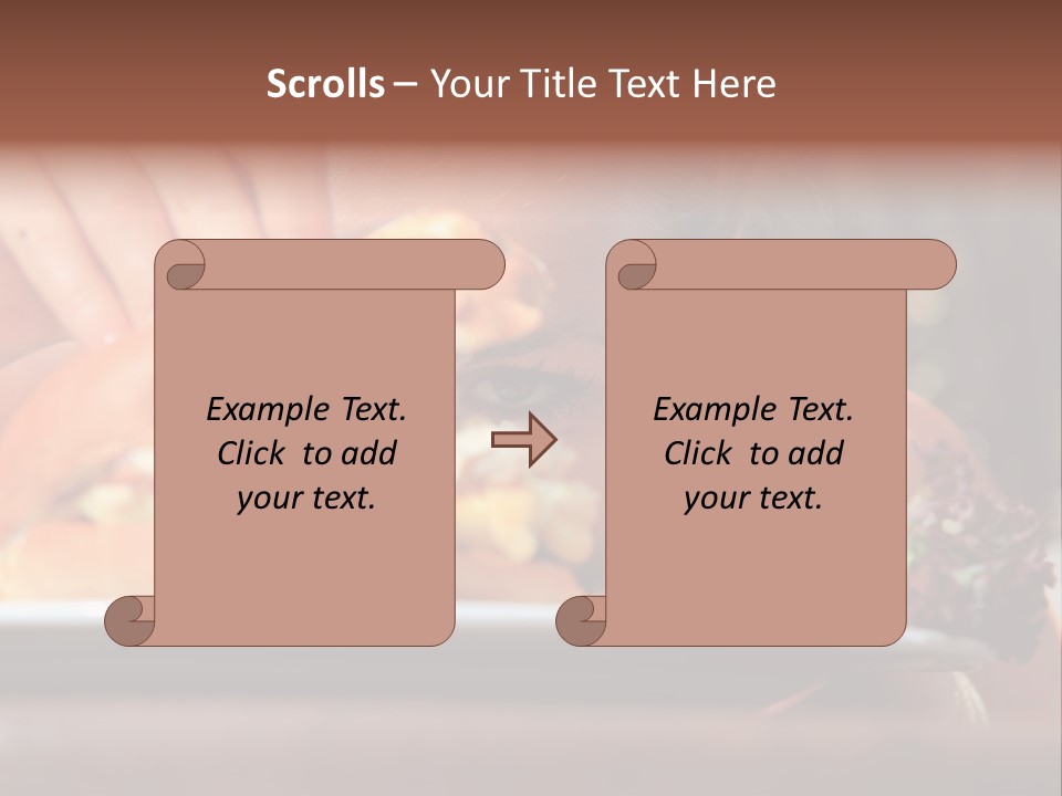 Healthy Diet Cute PowerPoint Template