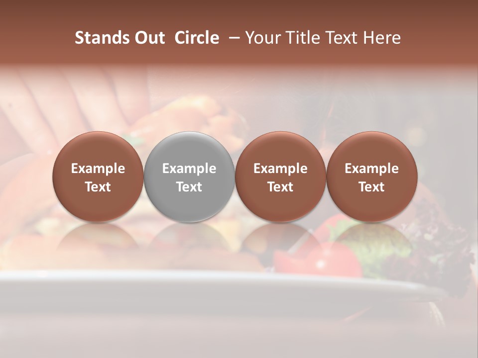 Healthy Diet Cute PowerPoint Template