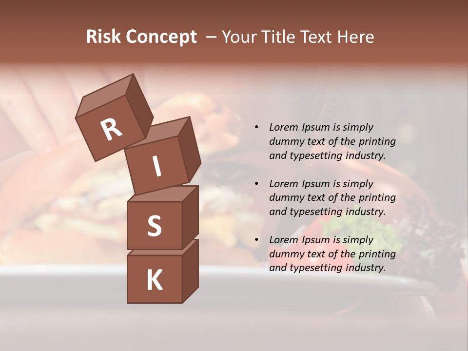 Healthy Diet Cute PowerPoint Template